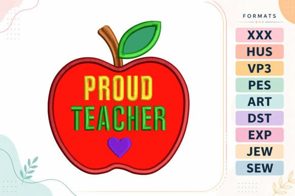 Apple Back to School Applique: Craft Fair Product Review