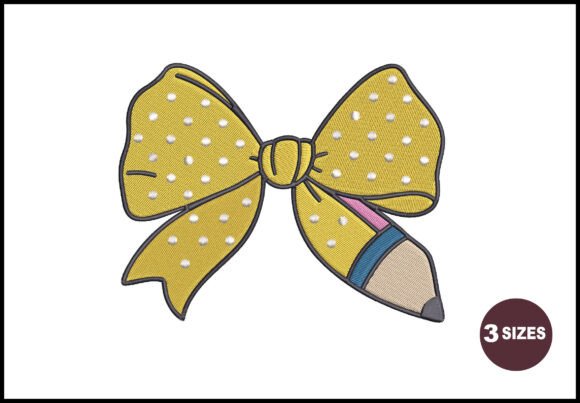 Back to School Bow Embroidery – A Designer's Review