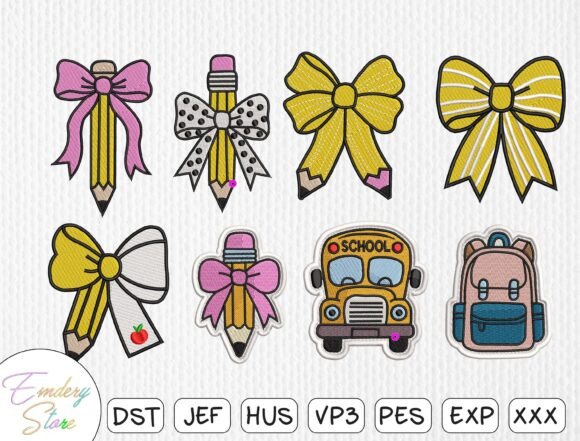 Back to School Patch Embroidery Bundle: A Designer’s Take
