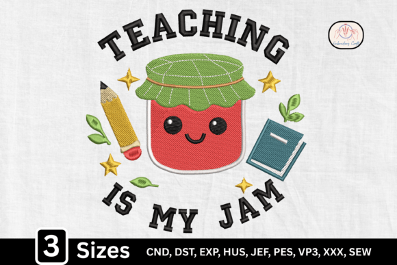 Cute Kawaii Jar Teaching is My Jam