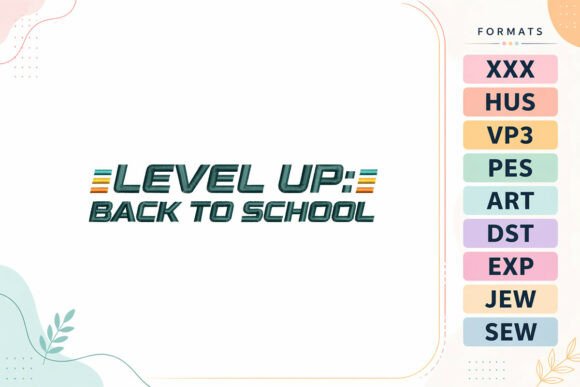 Level Up Back to School: A Craft Fair Embroidery Review