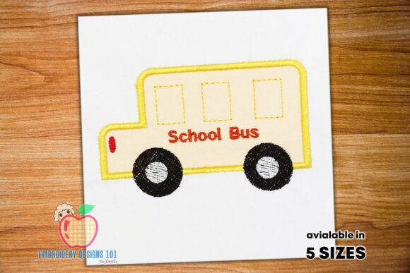 The Yellow School Bus Appliques: A Stitcher's Review